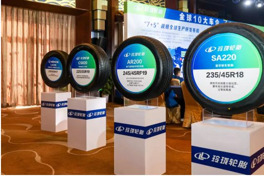 其中SPORT MASTER、GRIP MASTER C/S、AR200等高科技乘用車輪胎產(chǎn)品