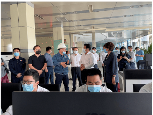 河北省生態(tài)環(huán)境廳黨組書記、廳長到龍星化工調(diào)研指導工作