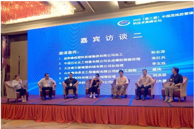 　益陽(yáng)橡膠塑料機(jī)械集團(tuán)有限公司總工彭志深、中國(guó)石化化工銷(xiāo)售有限公司合成橡膠部副經(jīng)理張紅兵、大連嘉爾新橡塑機(jī)械有限公司總經(jīng)理李文玖、山東康迪泰克工程橡膠有限公司技術(shù)工程師戚偉、益凱新材料有限公司市場(chǎng)部經(jīng)理劉洪辰、蔚林新材料科技股份有限公司特聘專(zhuān)家劉大晨，參加了第二輪訪談。