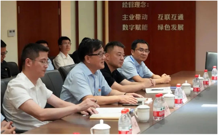 湖州市市委常委、組織部部長徐仲儀一行蒞臨大橋油漆調(diào)研工作