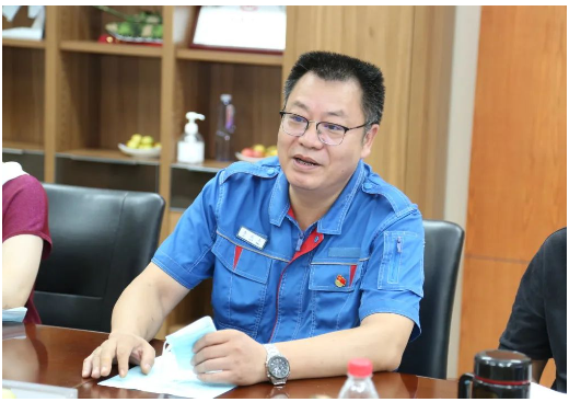中石化首席專家莊毅一行，到北橡院技術交流