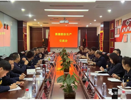 黑貓股份生產(chǎn)技術交流會在唐山黑貓召開
