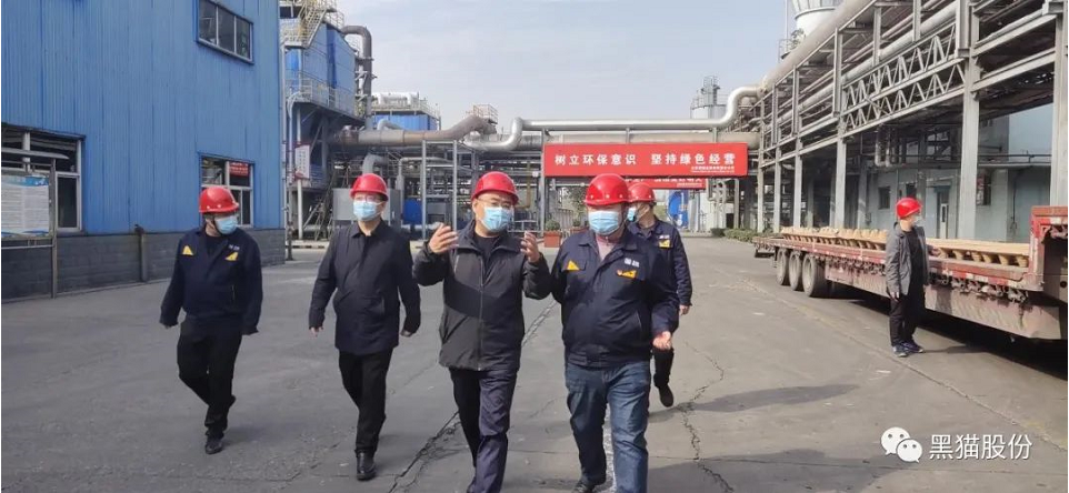 陳曉勇一行到太原黑貓督導檢查工作