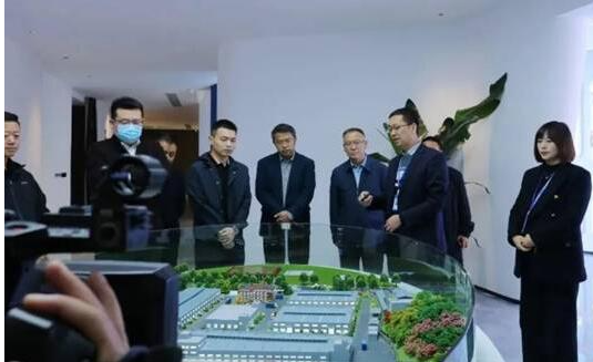 貴州省工信廳副廳長金必煌到固達電纜集團考察調(diào)研