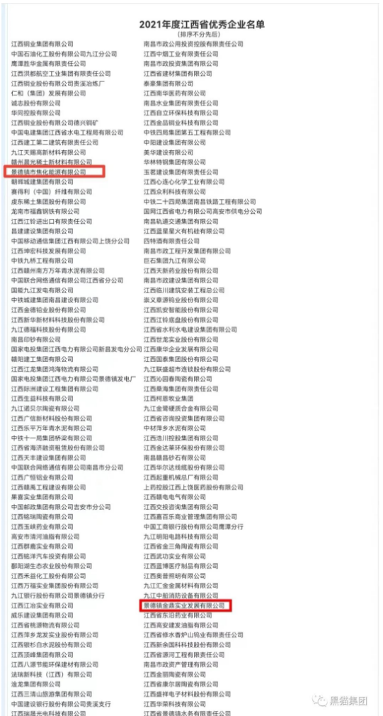 喜報(bào)！黑貓集團(tuán)榮獲多項(xiàng)省級(jí)榮譽(yù)