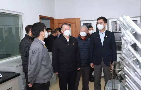 浙江省嘉興市政協(xié)黨組書記、主席到曉星化纖調(diào)研