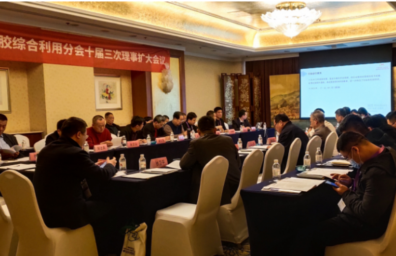 呂務(wù)民理事長做了總結(jié)講話，號召業(yè)內(nèi)同行團(tuán)結(jié)起來，共同推進(jìn)行業(yè)的健康可持續(xù)發(fā)展。
