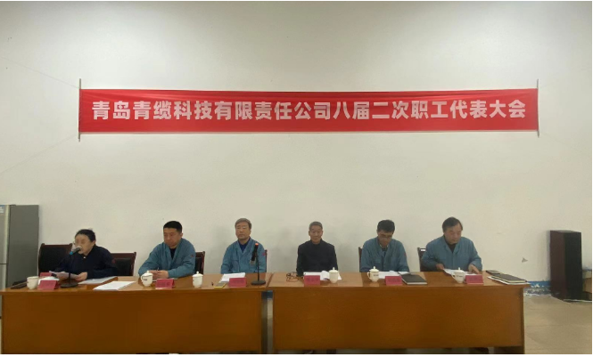 青纜科技八屆二次職代會(huì)暨第五屆工會(huì)會(huì)員代表大會(huì)順利召開