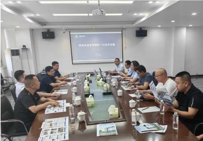 招商局局長帶隊考察廢輪胎利用項目，推動循環(huán)經(jīng)濟(jì)發(fā)展