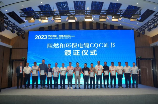 本次大會得到了江蘇省產(chǎn)品質(zhì)量監(jiān)督檢驗研究院國家電線電纜質(zhì)量檢驗檢測中心(江蘇)的全力支持。他們精心籌劃和組織，甄選了眾多專家和議題，為與會者呈現(xiàn)了一場高水平、高質(zhì)量的標(biāo)準(zhǔn)化系列技術(shù)交流會議，取得了圓滿成功。此次大會的舉辦地選擇在成都，也體現(xiàn)了國家電線電纜質(zhì)量檢驗檢測中心(江蘇)在行業(yè)中的號召力，以期進一步促進產(chǎn)業(yè)協(xié)作和區(qū)域發(fā)展。