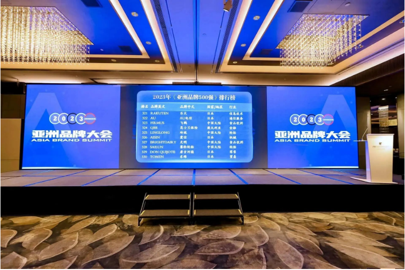 由世界品牌實驗室主辦的“亞洲品牌大會”發(fā)布了2023年的《亞洲品牌500強(qiáng)》排行榜。令人矚目的是，賽輪集團(tuán)股份有限公司再次榮登榜單，其品牌價值高達(dá)805.72億元，位列第328位。