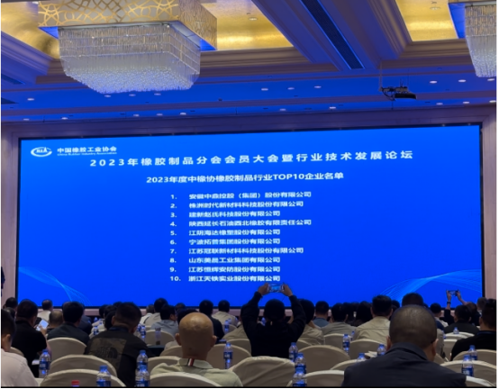 2023年橡膠制品分會會員大會暨行業(yè)技術發(fā)展論壇的成功舉辦將促進行業(yè)內(nèi)外的合作交流，助力橡膠制品行業(yè)在新時代展開新的征程。