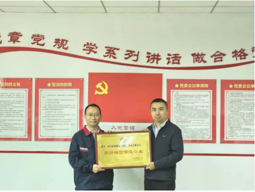 根據(jù)四川省統(tǒng)計(jì)局的委托，東部新區(qū)戰(zhàn)略研究局彭迪副局長領(lǐng)導(dǎo)的代表團(tuán)于2023年10月26日前往海大集團(tuán)，向旗下子公司四川輪胎橡膠(集團(tuán))股份有限公司頒發(fā)了“四川省統(tǒng)計(jì)誠信示范企業(yè)”榮譽(yù)牌匾。