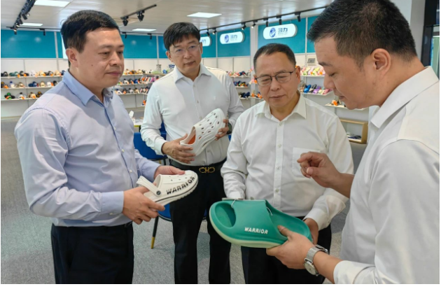 王占杰理事長(zhǎng)對(duì)思迪嘉鞋業(yè)取得的成績(jī)表示高度肯定。他通過(guò)此次調(diào)研走訪(fǎng)，充分感受到塑料鞋產(chǎn)品的多樣性和企業(yè)的創(chuàng)新力。他表示對(duì)塑料鞋企業(yè)的不斷進(jìn)步充滿(mǎn)信心，堅(jiān)信該行業(yè)將在可持續(xù)高質(zhì)量發(fā)展的道路上穩(wěn)步前行。